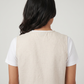 Cotton Embroidered V-Neck Top