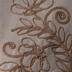 Cotton Embroidered V-Neck Top