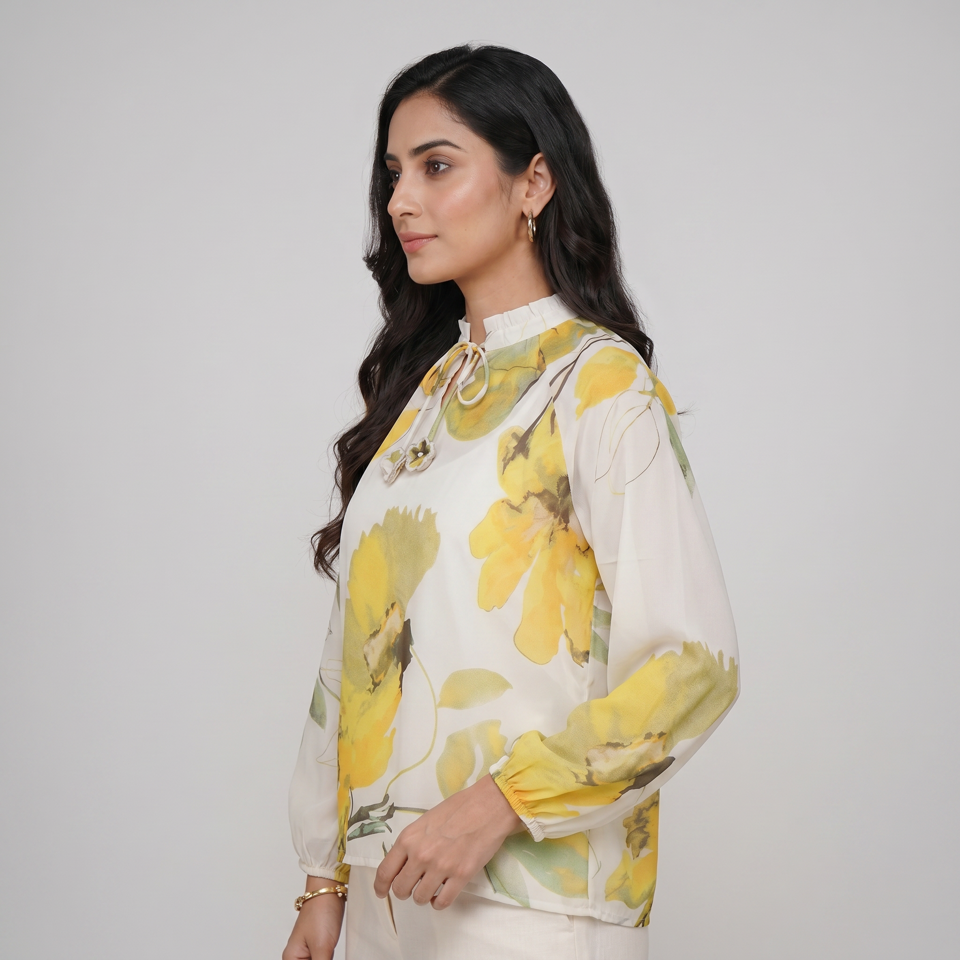 Printed Full Sleeve Top