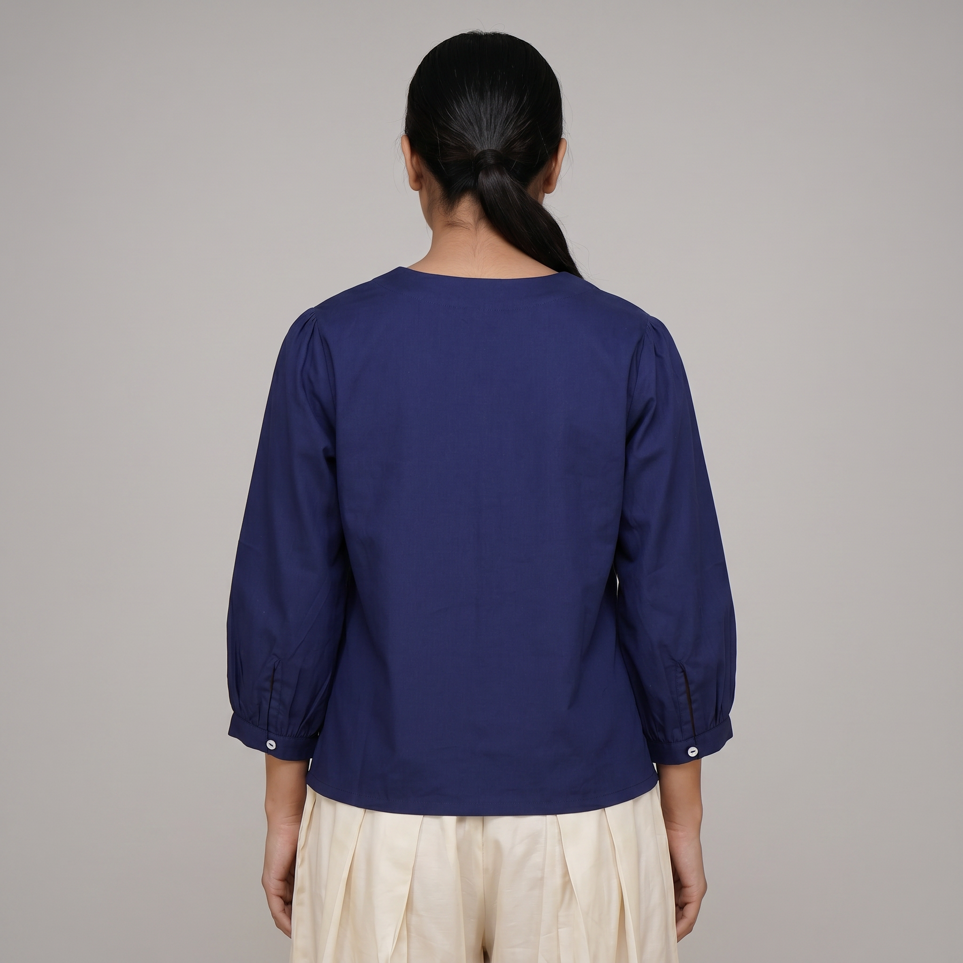 Cotton Embroidered Top
