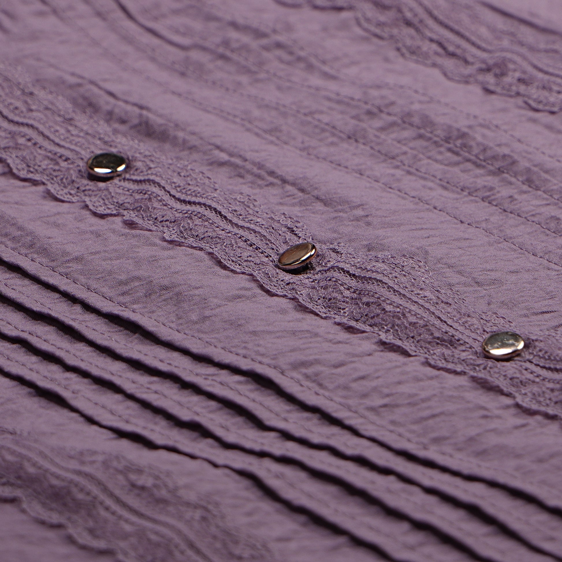 Woven Solid Full Sleeve Top