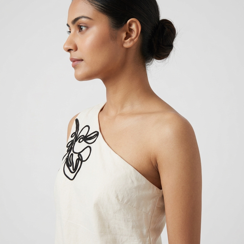 Cotton Embroidered Top