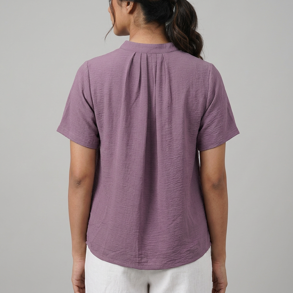 Solid Woven Top