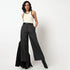 Buy Women Straight Fit Solid Regular Length Mid Rise Trousers  - Style Union