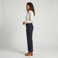 Knitted Solid High Rise Trousers