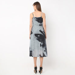 Flare Fit Printed Trendy Dress