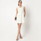 Polyester Cotton Spandex Knee Length Dress