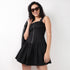 Buy Women Slim Fit Solid Sleeveless Dress  - Style Union
