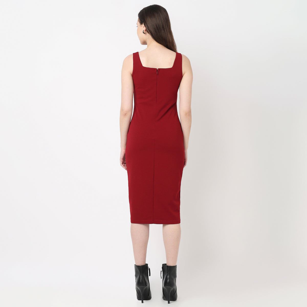 Fitted Betty Dress With Sweetheart Neckline