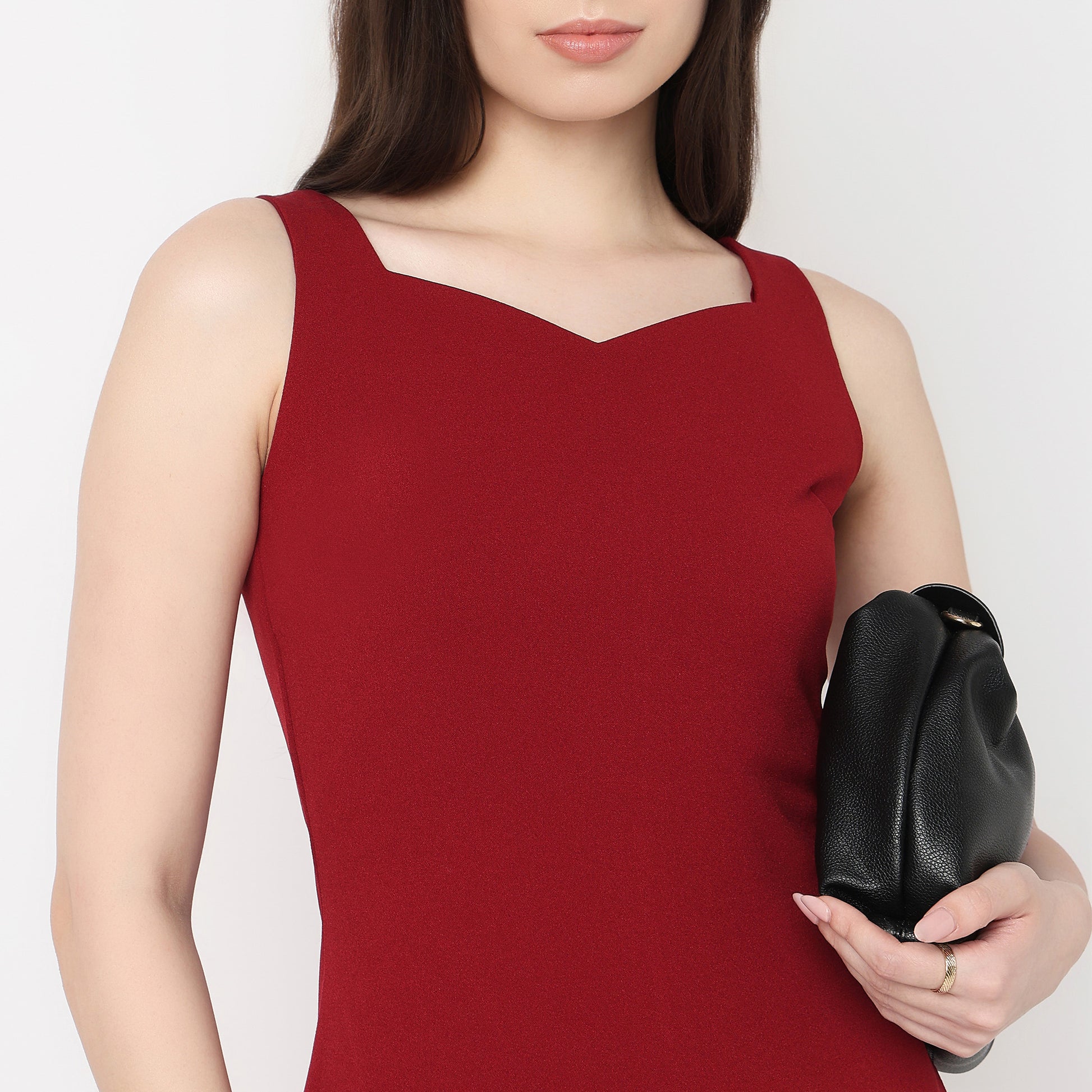Fitted Betty Dress With Sweetheart Neckline