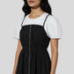 Cotton Betty Dress With Metal Zipper