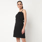 Strapy Utility Dress With Adjusters at Waist and Cargo Pockets