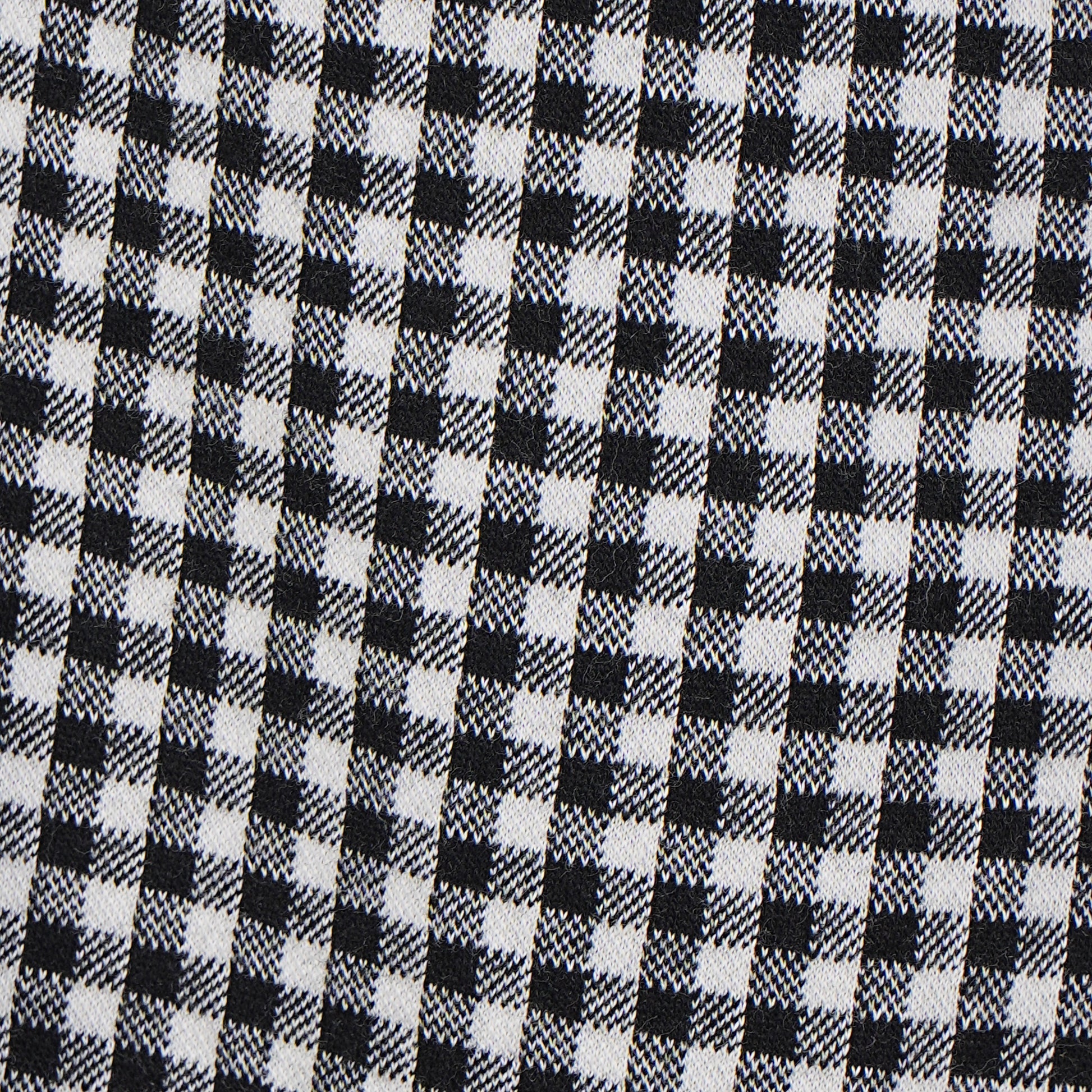 Checkered Collar Sleeveless Dress