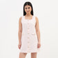 Sleeveless Textured Dress
