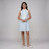 Halter Neck Sleeveless Flared Dress