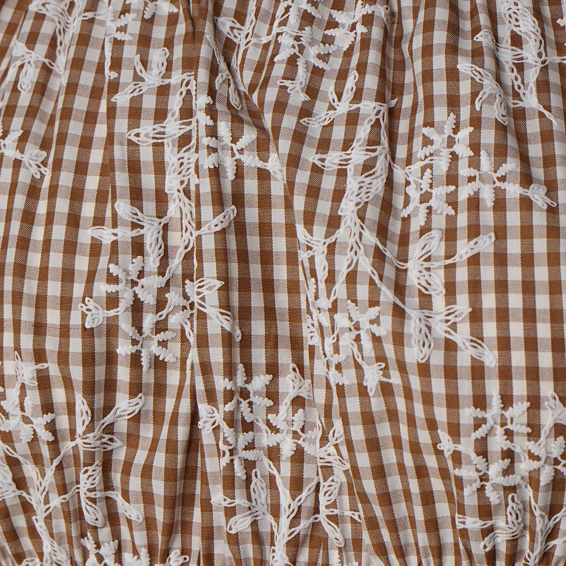 Checkered Flared Dress