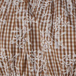 Checkered Flared Dress
