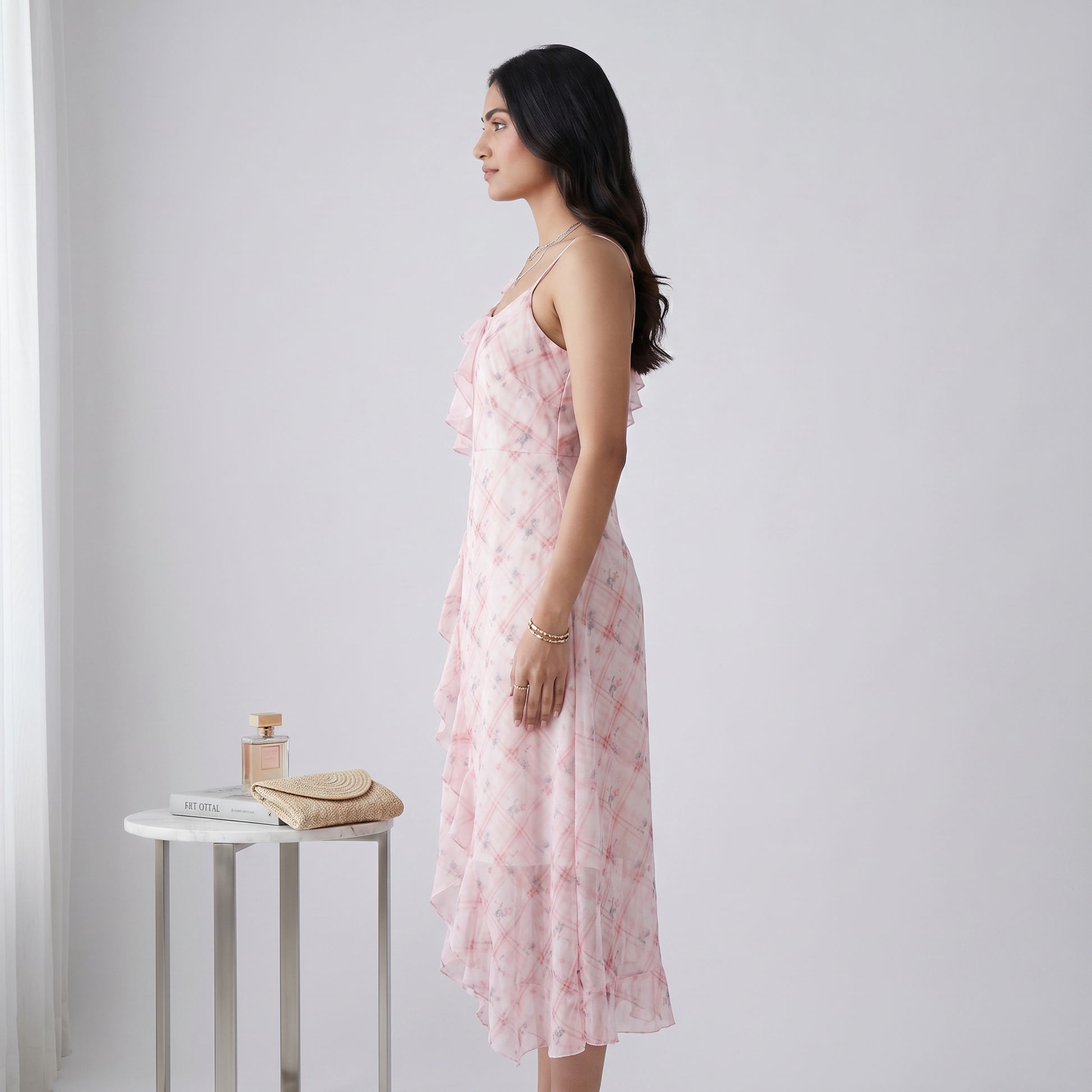 Printed Flared Dress