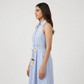Striped Flared Dress