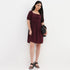Solid Flared Dress