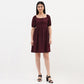 Solid Flared Dress