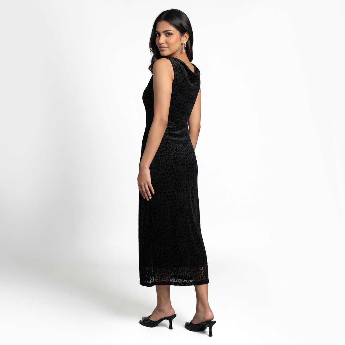 Printed Slim Dress