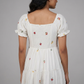 Embroidered Flared Betty Dress