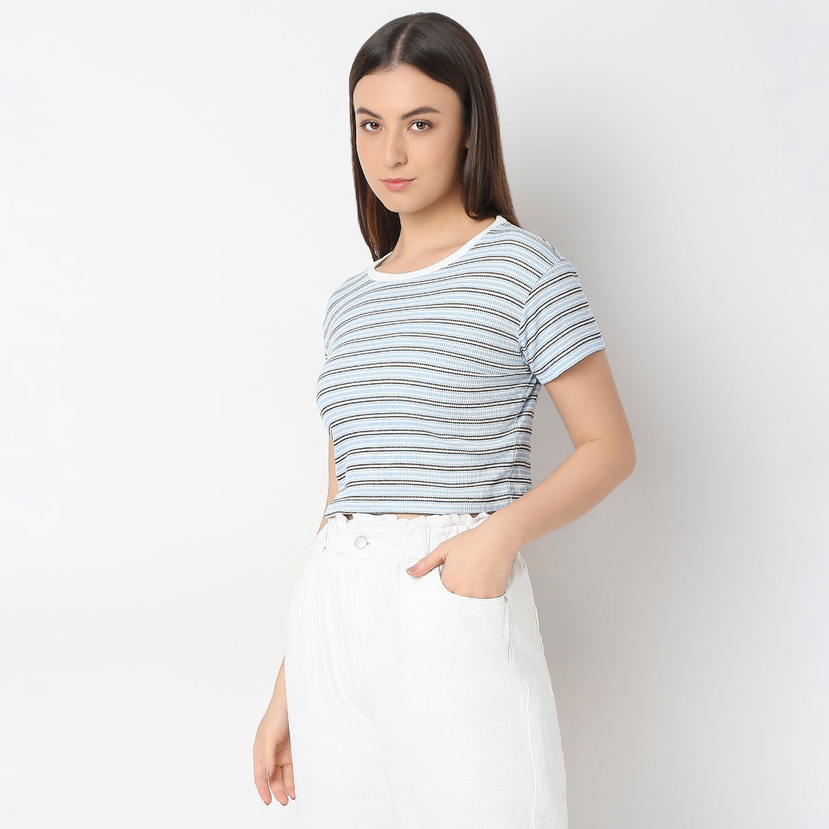 Slim Fit Striped T-Shirt