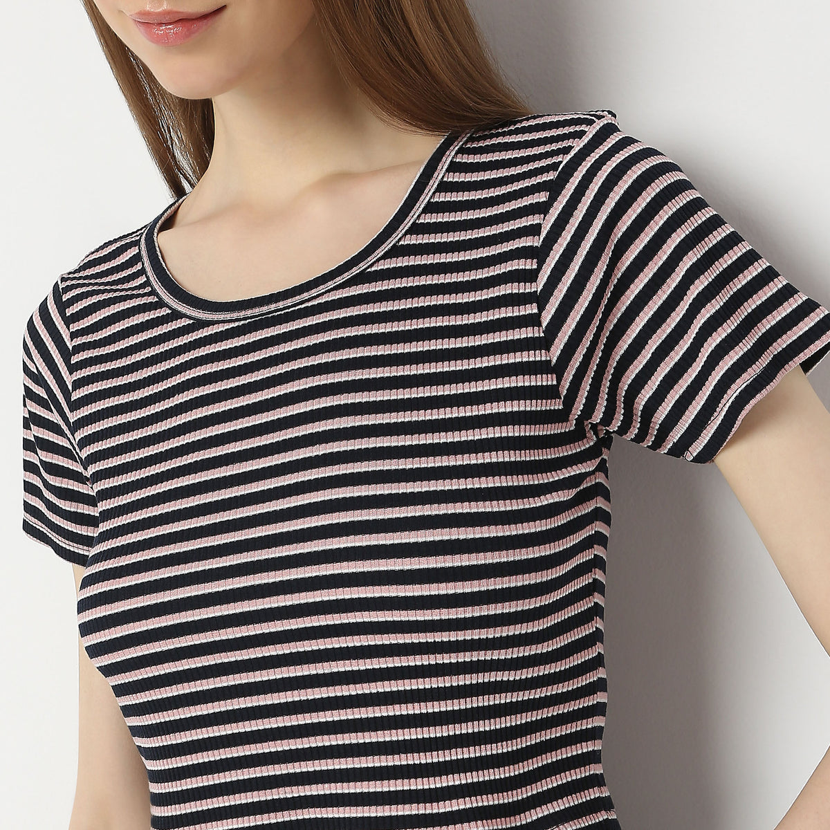 Slim Fit Striped T-Shirt