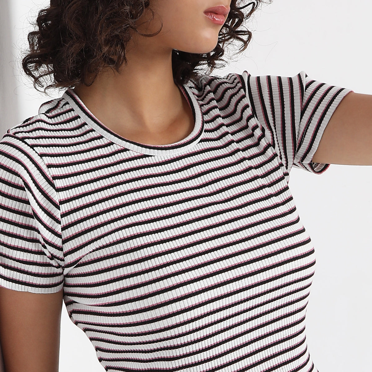 Slim Fit Striped T-Shirt