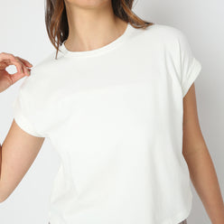 Regular Fit Solid T-Shirt