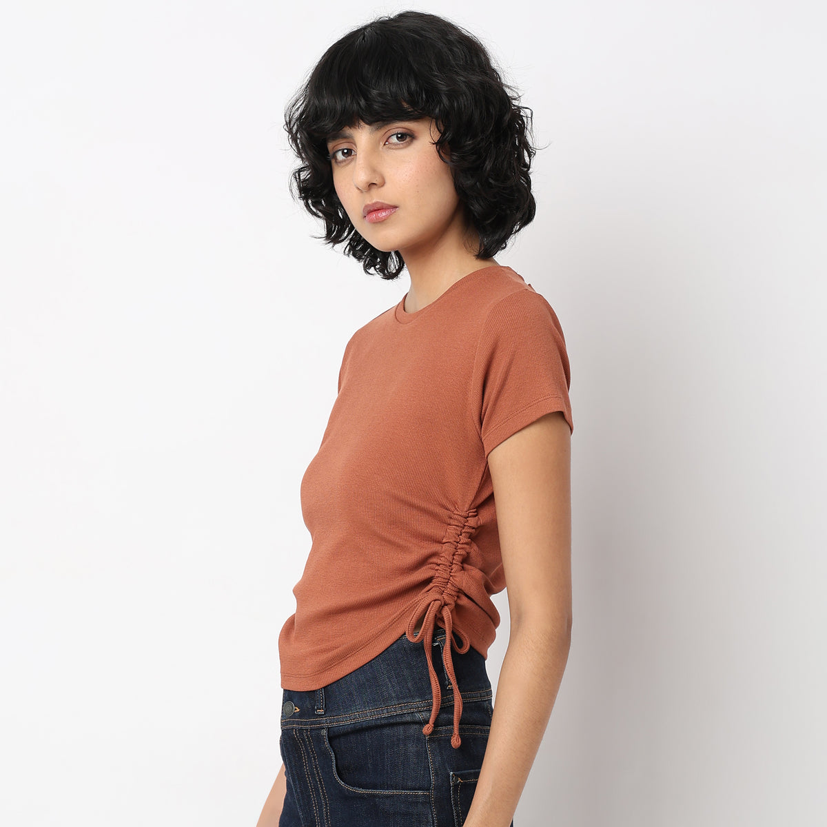 Regular Fit Solid Top