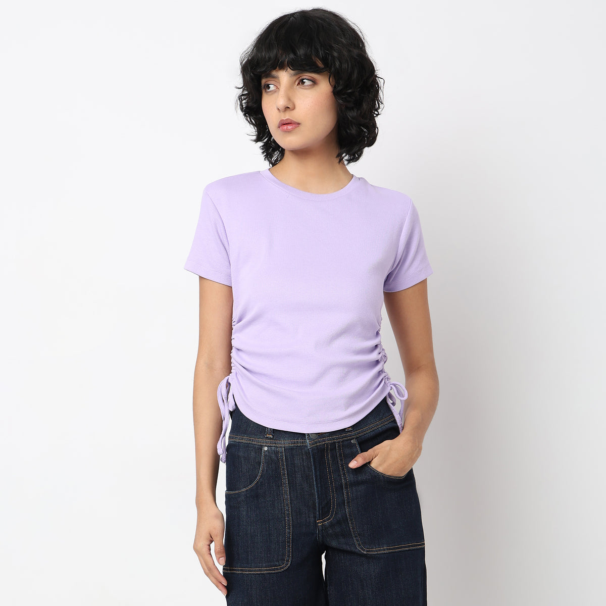 Regular Fit Solid Top