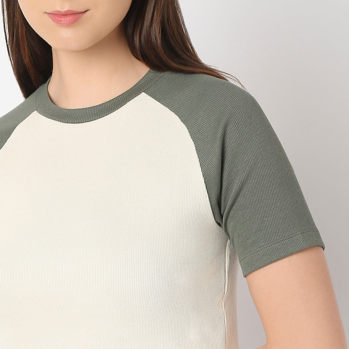 Regular Fit Solid T-Shirt