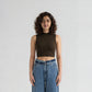 Betty Mock Neck Tank Top