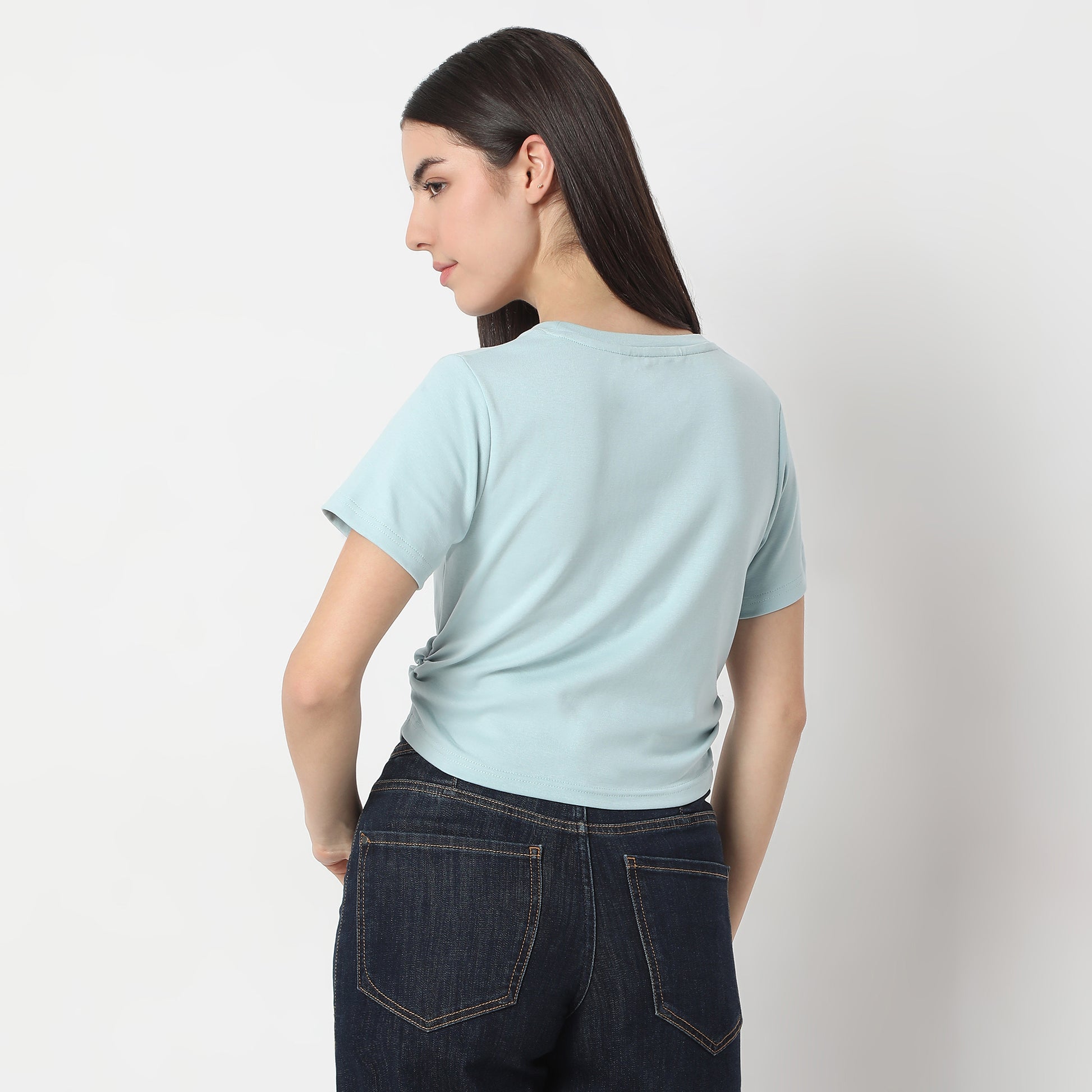 Slim Fit Solid T-Shirt