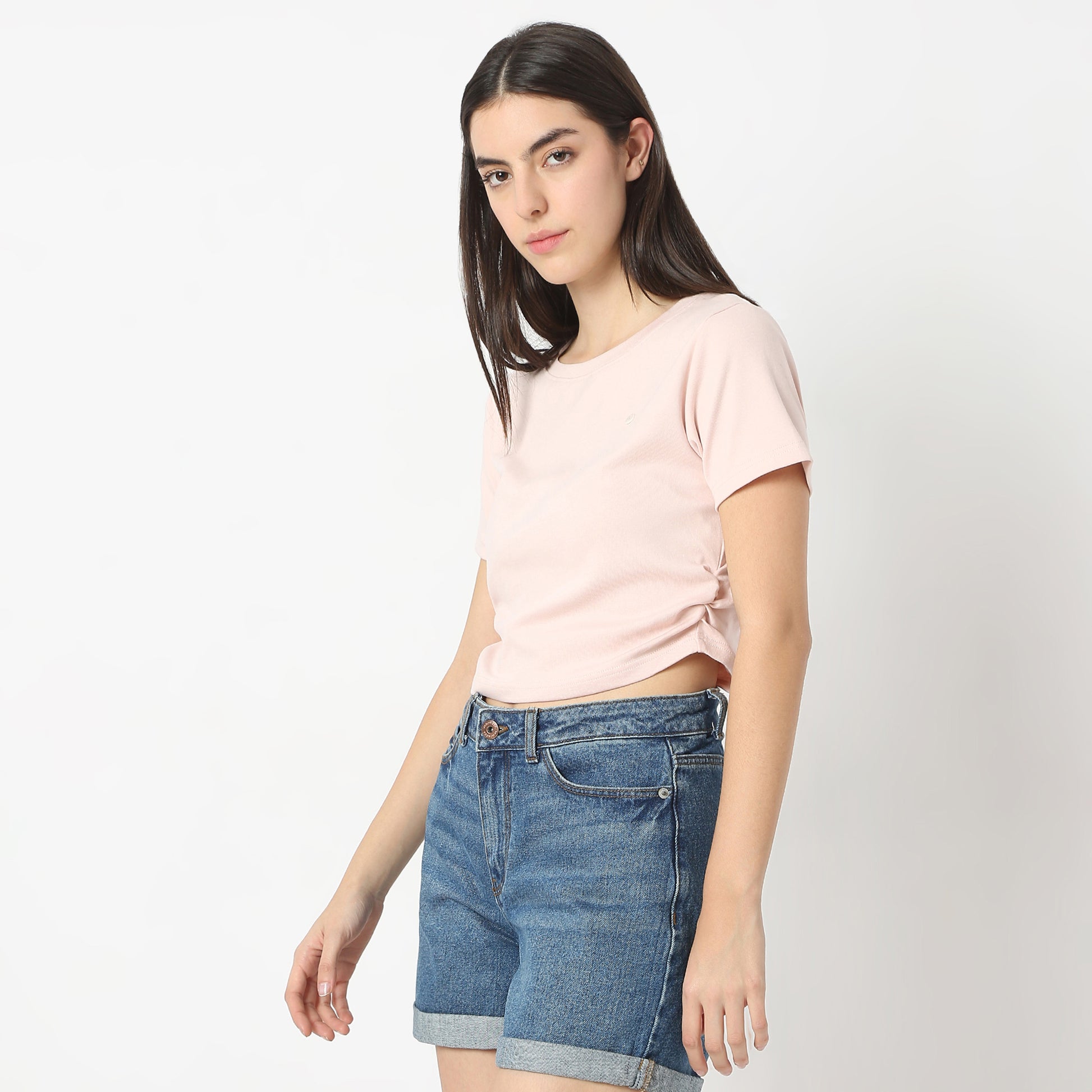 Slim Fit Solid T-Shirt