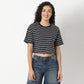 Betty Essential T-Shirt with Black and White Stripes