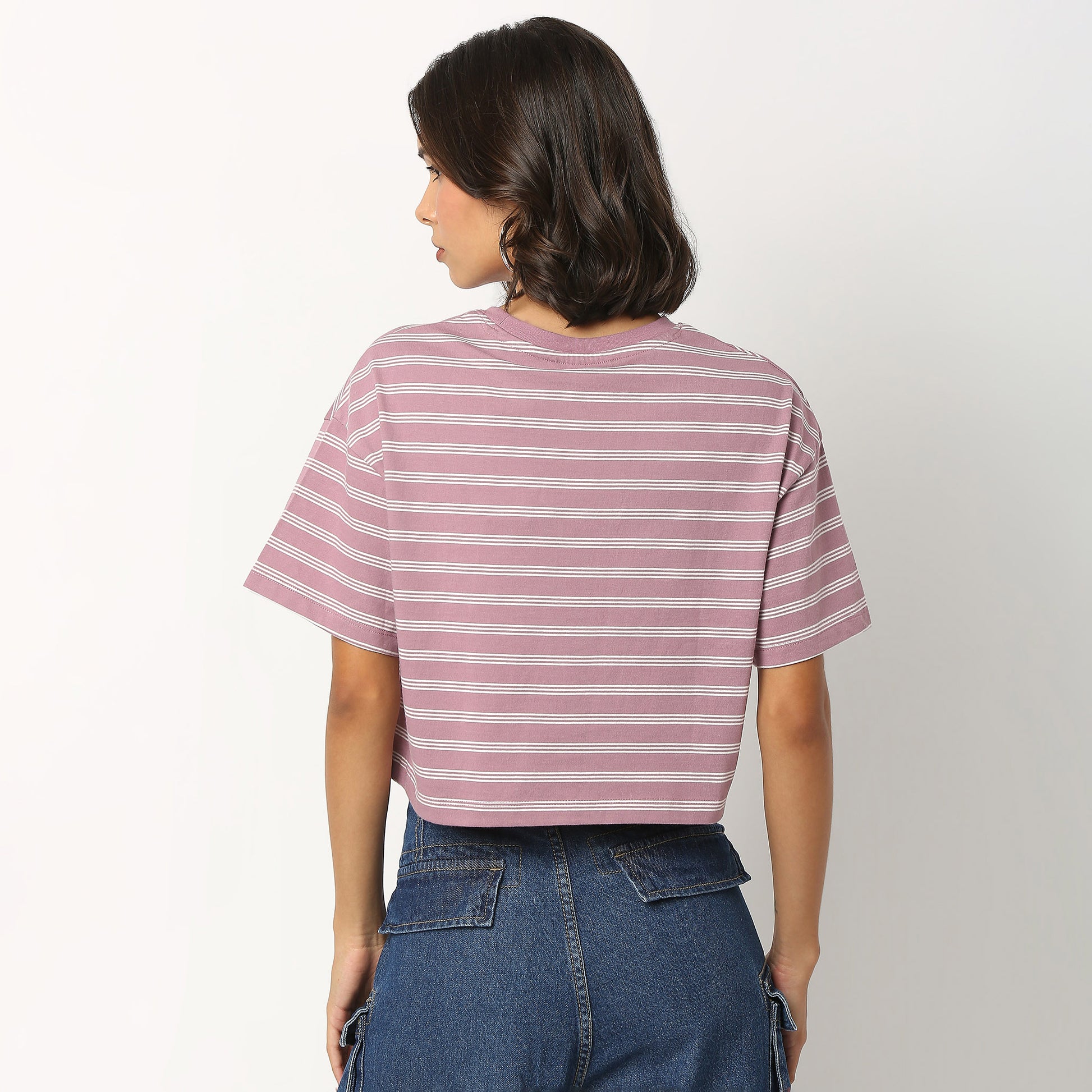 Betty Essential T-Shirt with Black and White Stripes