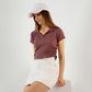 Slim Fit Solid Short Length T-Shirt