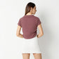 Slim Fit Solid Short Length T-Shirt