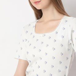 Slim Fit Printed Regular Length T-Shirt