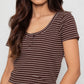 Striped Betty Cropped T-Shirt