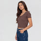 Striped Betty Cropped T-Shirt