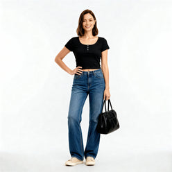 Slim Fit Cropped T-Shirt