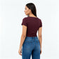 Slim Fit Cropped T-Shirt