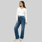 Polo Neck Crop T-Shirt