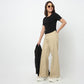 Cropped Side Ruched T-Shirt