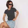 Striped Betty Essential Crop T-Shirt