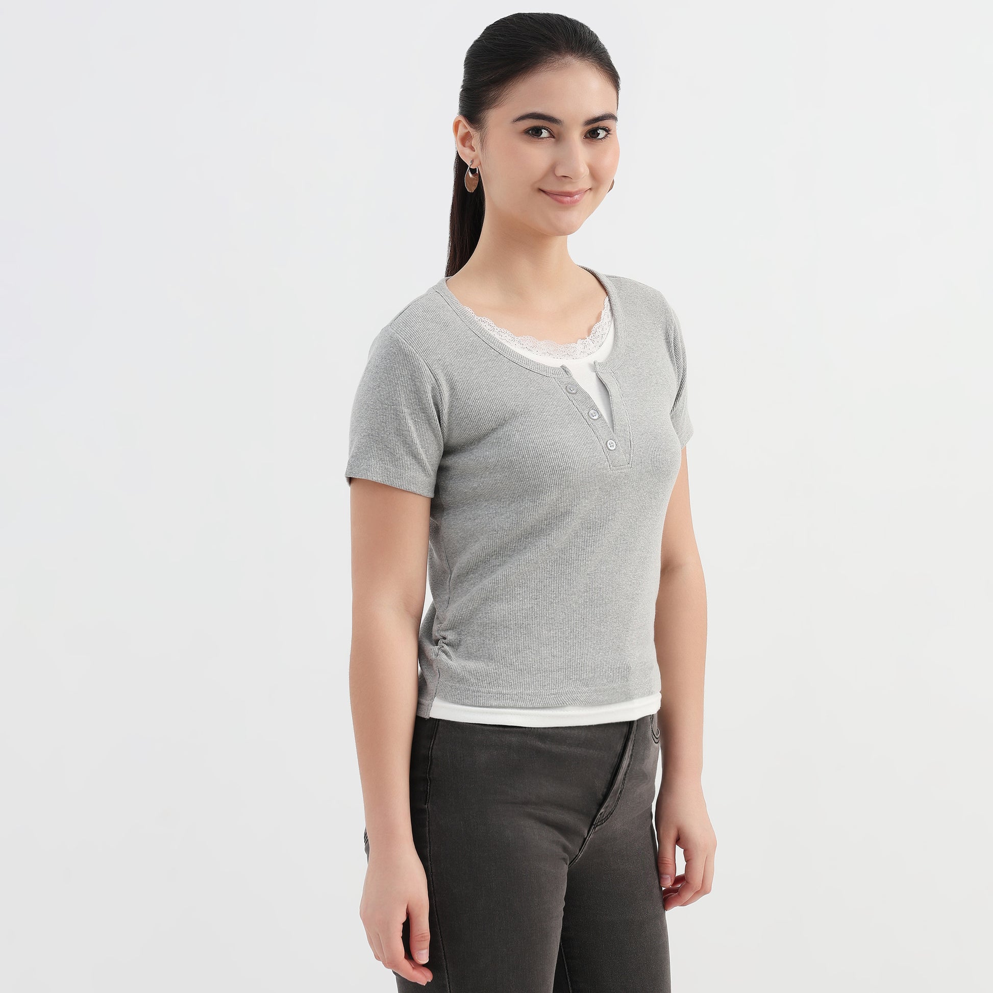 Solid Slim Fit T-Shirt